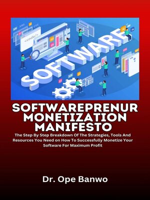 cover image of Softwarepreneur Monetization Manifesto